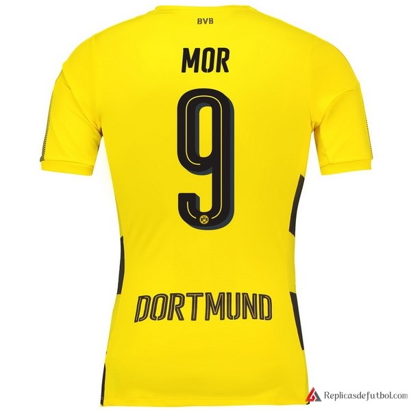 Camiseta Borussia Dortmund Primera equipación Mor 2017-2018